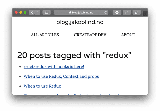 tags list tags list